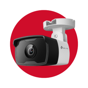 C330I Cámara Vigi de red Bullet IR de 3MP para exteriores