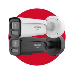 Cámara Hikvision IP tipo bala varifocal motorizada Smart Hybrid Light 4 MP ColorVu