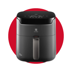 EAF45 Freidora de aire Electrolux 5.6L Cocción 360 Grados Negro