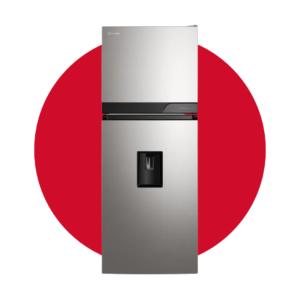 ERT30A3Q6DS Refrigeradora Electrolux Top Freezer No Frost 288L Inverter Dispensador de agua Gris