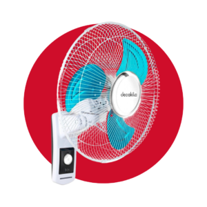 KUFC059W VENTILADOR DE PARED DECAKILA 16"