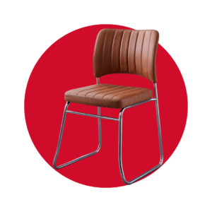 PL-2105 SILLA CUERO SINTETICO