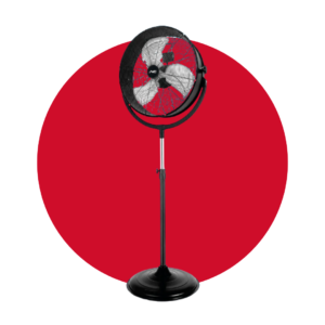 VENTILADOR SMC INDUSTRIAL 20" NEGRO 150W