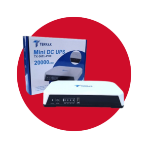 TX-36EL-POE Mini UPS 20 000Mah 36W Terrax POE36E